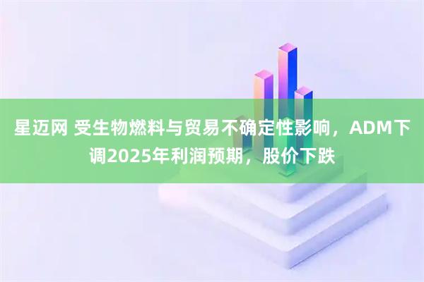 星迈网 受生物燃料与贸易不确定性影响，ADM下调2025年利润预期，股价下跌